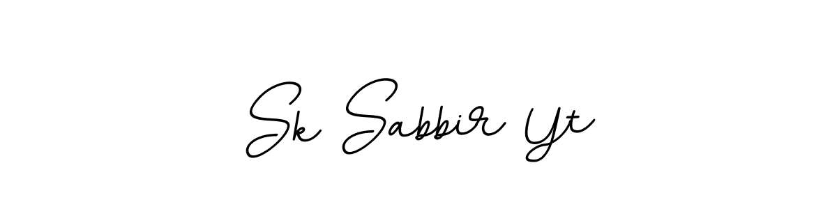 How to make Sk Sabbir Yt signature? BallpointsItalic-DORy9 is a professional autograph style. Create handwritten signature for Sk Sabbir Yt name. Sk Sabbir Yt signature style 11 images and pictures png