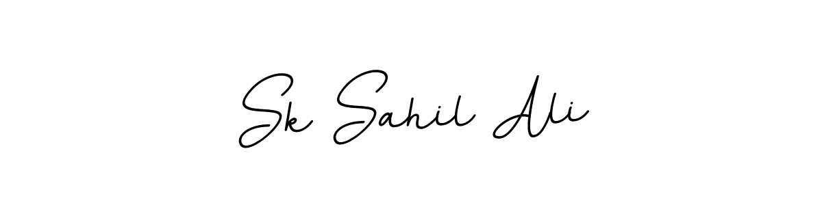 This is the best signature style for the Sk Sahil Ali name. Also you like these signature font (BallpointsItalic-DORy9). Mix name signature. Sk Sahil Ali signature style 11 images and pictures png