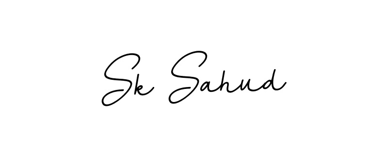 Make a beautiful signature design for name Sk Sahud. With this signature (BallpointsItalic-DORy9) style, you can create a handwritten signature for free. Sk Sahud signature style 11 images and pictures png