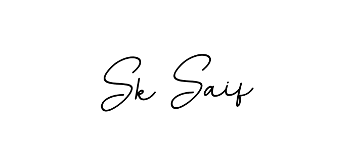 You should practise on your own different ways (BallpointsItalic-DORy9) to write your name (Sk Saif) in signature. don't let someone else do it for you. Sk Saif signature style 11 images and pictures png