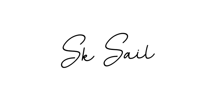 How to Draw Sk Sail signature style? BallpointsItalic-DORy9 is a latest design signature styles for name Sk Sail. Sk Sail signature style 11 images and pictures png