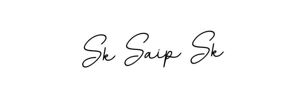 Make a beautiful signature design for name Sk Saip Sk. With this signature (BallpointsItalic-DORy9) style, you can create a handwritten signature for free. Sk Saip Sk signature style 11 images and pictures png
