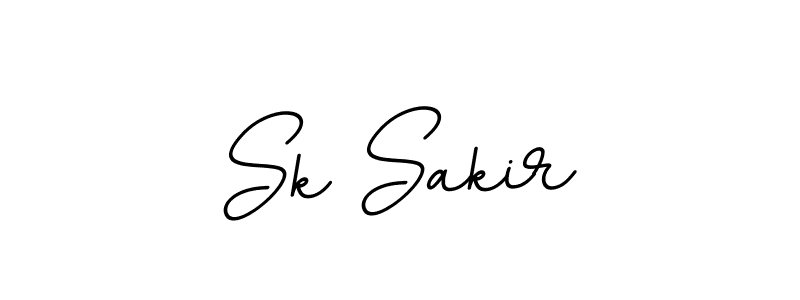 How to make Sk Sakir signature? BallpointsItalic-DORy9 is a professional autograph style. Create handwritten signature for Sk Sakir name. Sk Sakir signature style 11 images and pictures png