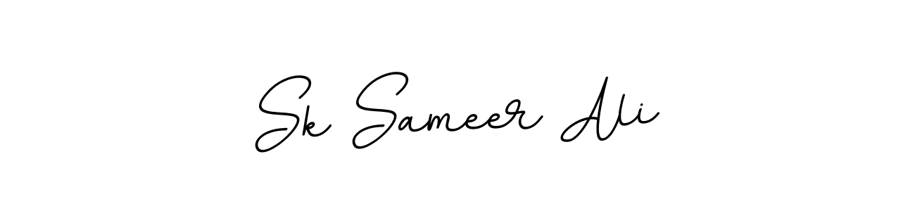 Create a beautiful signature design for name Sk Sameer Ali. With this signature (BallpointsItalic-DORy9) fonts, you can make a handwritten signature for free. Sk Sameer Ali signature style 11 images and pictures png