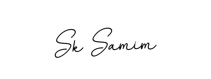 How to make Sk Samim signature? BallpointsItalic-DORy9 is a professional autograph style. Create handwritten signature for Sk Samim name. Sk Samim signature style 11 images and pictures png