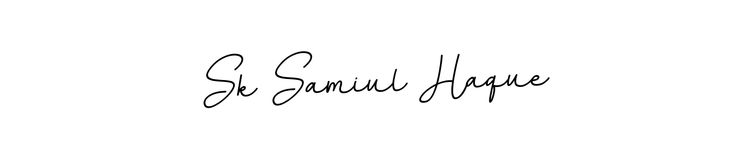 Make a short Sk Samiul Haque signature style. Manage your documents anywhere anytime using BallpointsItalic-DORy9. Create and add eSignatures, submit forms, share and send files easily. Sk Samiul Haque signature style 11 images and pictures png
