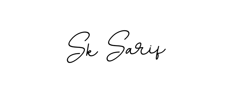Use a signature maker to create a handwritten signature online. With this signature software, you can design (BallpointsItalic-DORy9) your own signature for name Sk Sarif. Sk Sarif signature style 11 images and pictures png
