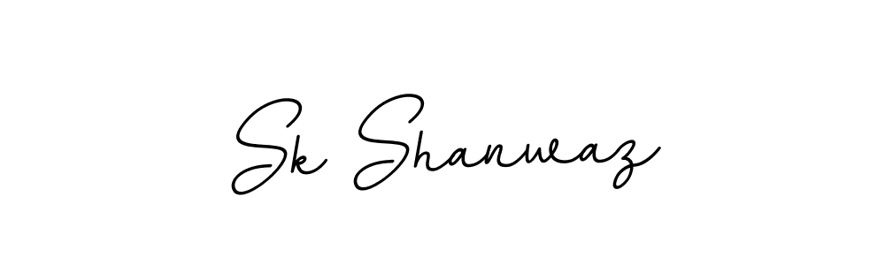 This is the best signature style for the Sk Shanwaz name. Also you like these signature font (BallpointsItalic-DORy9). Mix name signature. Sk Shanwaz signature style 11 images and pictures png