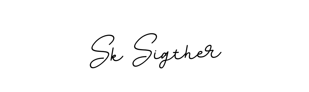 Also we have Sk Sigther name is the best signature style. Create professional handwritten signature collection using BallpointsItalic-DORy9 autograph style. Sk Sigther signature style 11 images and pictures png