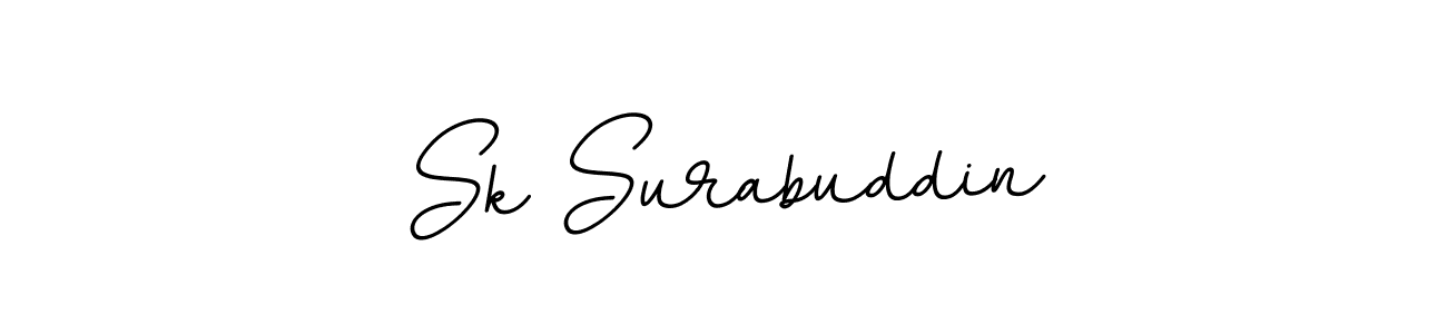Sk Surabuddin stylish signature style. Best Handwritten Sign (BallpointsItalic-DORy9) for my name. Handwritten Signature Collection Ideas for my name Sk Surabuddin. Sk Surabuddin signature style 11 images and pictures png