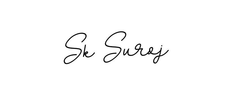 Make a beautiful signature design for name Sk Suroj. With this signature (BallpointsItalic-DORy9) style, you can create a handwritten signature for free. Sk Suroj signature style 11 images and pictures png