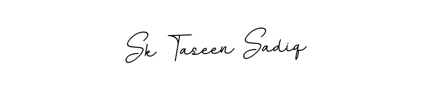 Create a beautiful signature design for name Sk Taseen Sadiq. With this signature (BallpointsItalic-DORy9) fonts, you can make a handwritten signature for free. Sk Taseen Sadiq signature style 11 images and pictures png