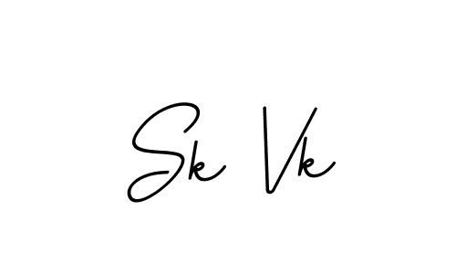 BallpointsItalic-DORy9 is a professional signature style that is perfect for those who want to add a touch of class to their signature. It is also a great choice for those who want to make their signature more unique. Get Sk Vk name to fancy signature for free. Sk Vk signature style 11 images and pictures png