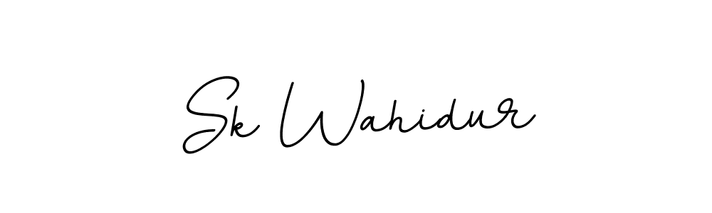 You should practise on your own different ways (BallpointsItalic-DORy9) to write your name (Sk Wahidur) in signature. don't let someone else do it for you. Sk Wahidur signature style 11 images and pictures png