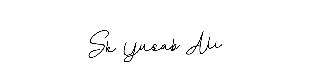 It looks lik you need a new signature style for name Sk Yusab Ali. Design unique handwritten (BallpointsItalic-DORy9) signature with our free signature maker in just a few clicks. Sk Yusab Ali signature style 11 images and pictures png
