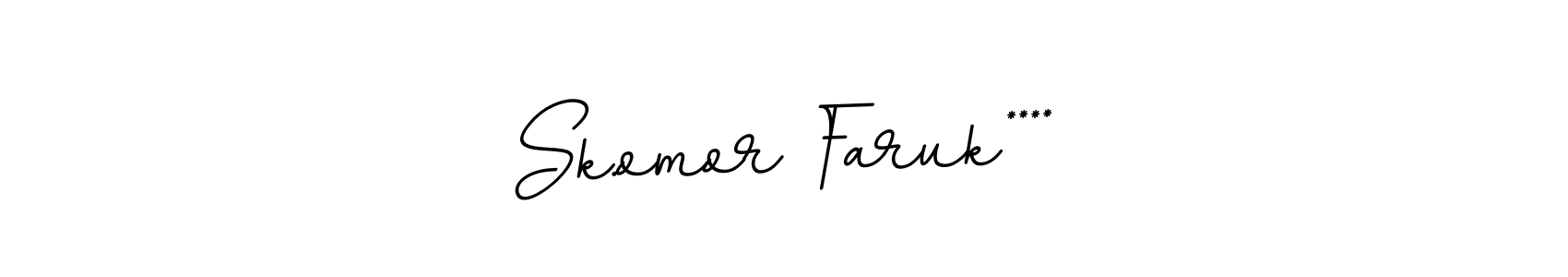 Make a beautiful signature design for name Sk.omor Faruk****. Use this online signature maker to create a handwritten signature for free. Sk.omor Faruk**** signature style 11 images and pictures png