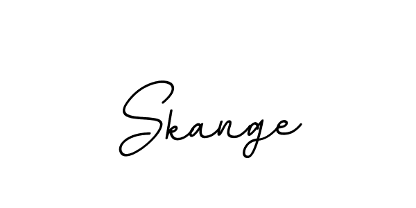 The best way (BallpointsItalic-DORy9) to make a short signature is to pick only two or three words in your name. The name Skange include a total of six letters. For converting this name. Skange signature style 11 images and pictures png