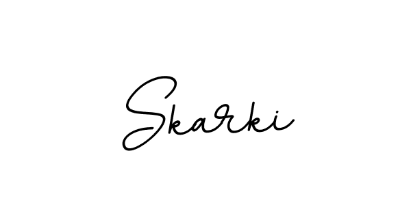 Skarki stylish signature style. Best Handwritten Sign (BallpointsItalic-DORy9) for my name. Handwritten Signature Collection Ideas for my name Skarki. Skarki signature style 11 images and pictures png