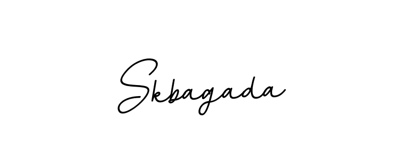 Design your own signature with our free online signature maker. With this signature software, you can create a handwritten (BallpointsItalic-DORy9) signature for name Skbagada. Skbagada signature style 11 images and pictures png