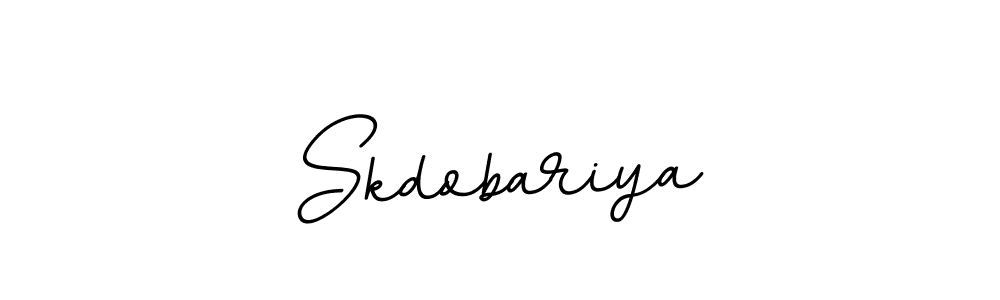 How to make Skdobariya name signature. Use BallpointsItalic-DORy9 style for creating short signs online. This is the latest handwritten sign. Skdobariya signature style 11 images and pictures png