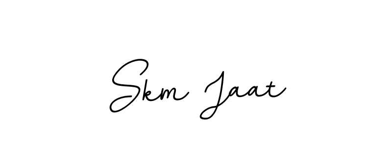 Also we have Skm Jaat name is the best signature style. Create professional handwritten signature collection using BallpointsItalic-DORy9 autograph style. Skm Jaat signature style 11 images and pictures png