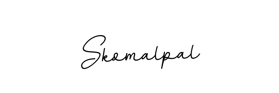 The best way (BallpointsItalic-DORy9) to make a short signature is to pick only two or three words in your name. The name Skomalpal include a total of six letters. For converting this name. Skomalpal signature style 11 images and pictures png