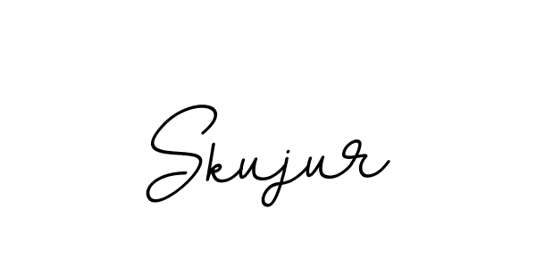 Make a beautiful signature design for name Skujur. With this signature (BallpointsItalic-DORy9) style, you can create a handwritten signature for free. Skujur signature style 11 images and pictures png