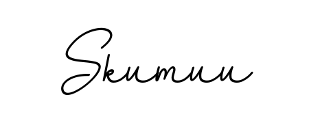 Quickly download Skumuu name signature in high-resolution PNG using BallpointsItalic-DORy9 style. Ready to insert into PDFs and online applications. Skumuu signature style 11 images and pictures png
