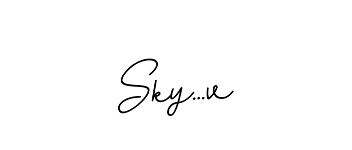 Here are the top 10 professional signature styles for the name Sky...v. These are the best autograph styles you can use for your name. Sky...v signature style 11 images and pictures png