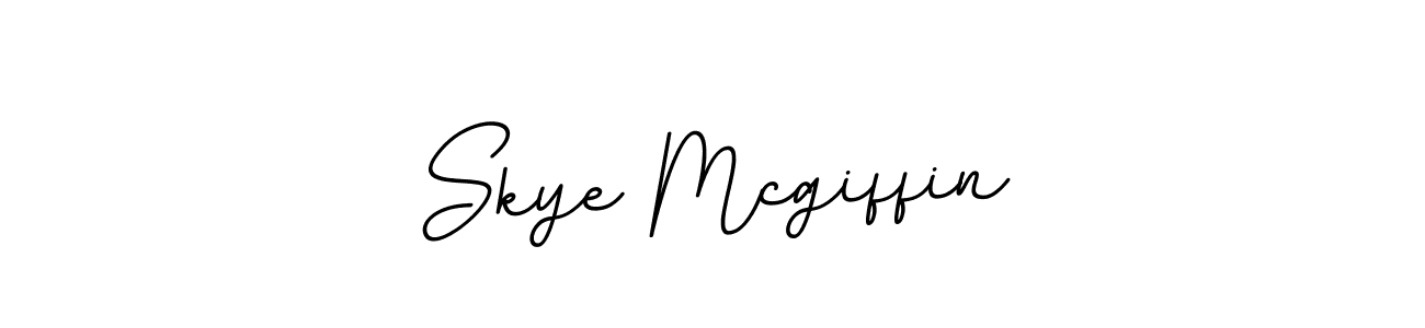 How to make Skye Mcgiffin name signature. Use BallpointsItalic-DORy9 style for creating short signs online. This is the latest handwritten sign. Skye Mcgiffin signature style 11 images and pictures png