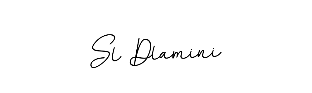 Create a beautiful signature design for name Sl Dlamini. With this signature (BallpointsItalic-DORy9) fonts, you can make a handwritten signature for free. Sl Dlamini signature style 11 images and pictures png