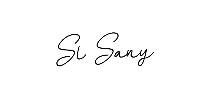 How to Draw Sl Sany signature style? BallpointsItalic-DORy9 is a latest design signature styles for name Sl Sany. Sl Sany signature style 11 images and pictures png