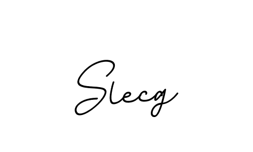 Create a beautiful signature design for name Slecg. With this signature (BallpointsItalic-DORy9) fonts, you can make a handwritten signature for free. Slecg signature style 11 images and pictures png