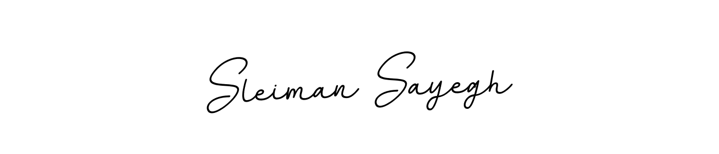 It looks lik you need a new signature style for name Sleiman Sayegh. Design unique handwritten (BallpointsItalic-DORy9) signature with our free signature maker in just a few clicks. Sleiman Sayegh signature style 11 images and pictures png