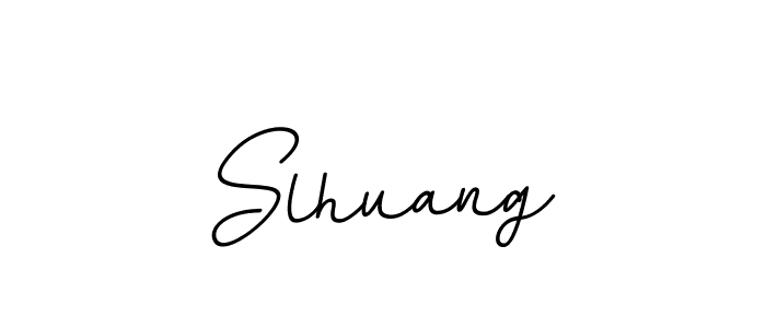 The best way (BallpointsItalic-DORy9) to make a short signature is to pick only two or three words in your name. The name Slhuang include a total of six letters. For converting this name. Slhuang signature style 11 images and pictures png