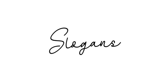 How to make Slogans signature? BallpointsItalic-DORy9 is a professional autograph style. Create handwritten signature for Slogans name. Slogans signature style 11 images and pictures png