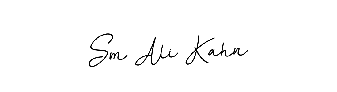 Sm Ali Kahn stylish signature style. Best Handwritten Sign (BallpointsItalic-DORy9) for my name. Handwritten Signature Collection Ideas for my name Sm Ali Kahn. Sm Ali Kahn signature style 11 images and pictures png