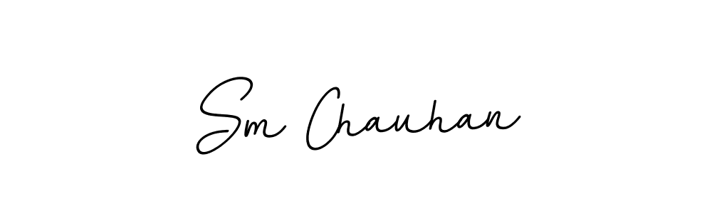 How to make Sm Chauhan signature? BallpointsItalic-DORy9 is a professional autograph style. Create handwritten signature for Sm Chauhan name. Sm Chauhan signature style 11 images and pictures png