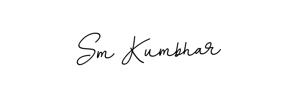 How to make Sm Kumbhar signature? BallpointsItalic-DORy9 is a professional autograph style. Create handwritten signature for Sm Kumbhar name. Sm Kumbhar signature style 11 images and pictures png