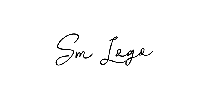 The best way (BallpointsItalic-DORy9) to make a short signature is to pick only two or three words in your name. The name Sm Logo include a total of six letters. For converting this name. Sm Logo signature style 11 images and pictures png