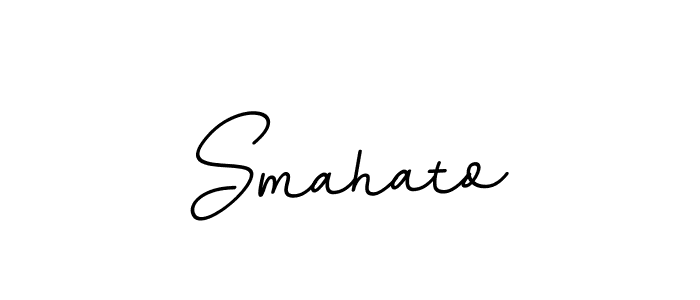 Also we have Smahato name is the best signature style. Create professional handwritten signature collection using BallpointsItalic-DORy9 autograph style. Smahato signature style 11 images and pictures png