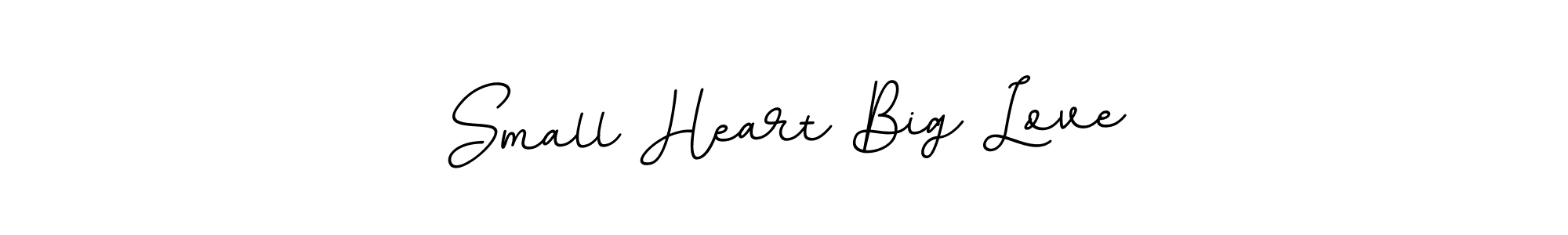 Once you've used our free online signature maker to create your best signature BallpointsItalic-DORy9 style, it's time to enjoy all of the benefits that Small Heart Big Love name signing documents. Small Heart Big Love signature style 11 images and pictures png