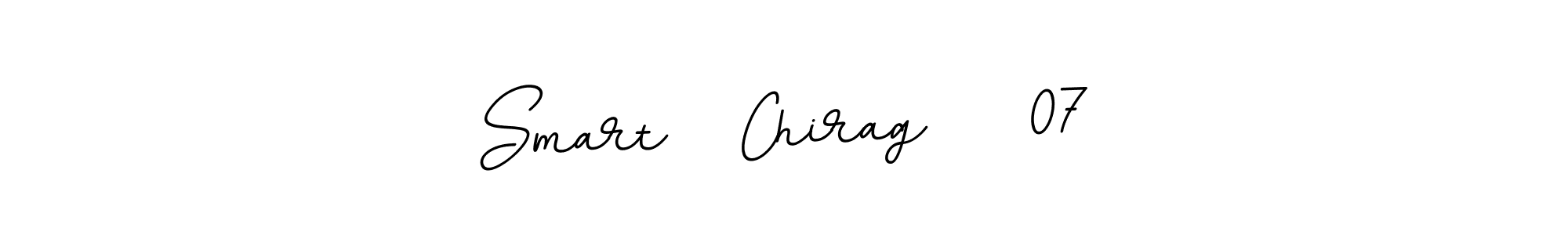 How to make Smart   Chirag    07 signature? BallpointsItalic-DORy9 is a professional autograph style. Create handwritten signature for Smart   Chirag    07 name. Smart   Chirag    07 signature style 11 images and pictures png