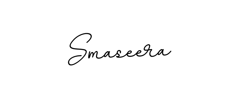 The best way (BallpointsItalic-DORy9) to make a short signature is to pick only two or three words in your name. The name Smaseera include a total of six letters. For converting this name. Smaseera signature style 11 images and pictures png