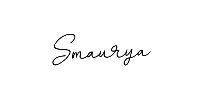 Create a beautiful signature design for name Smaurya. With this signature (BallpointsItalic-DORy9) fonts, you can make a handwritten signature for free. Smaurya signature style 11 images and pictures png