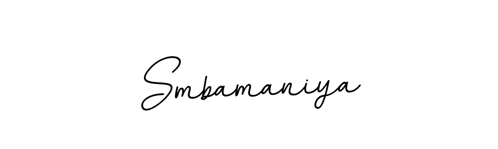 How to Draw Smbamaniya signature style? BallpointsItalic-DORy9 is a latest design signature styles for name Smbamaniya. Smbamaniya signature style 11 images and pictures png