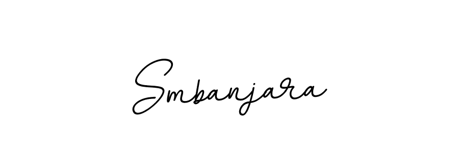 It looks lik you need a new signature style for name Smbanjara. Design unique handwritten (BallpointsItalic-DORy9) signature with our free signature maker in just a few clicks. Smbanjara signature style 11 images and pictures png