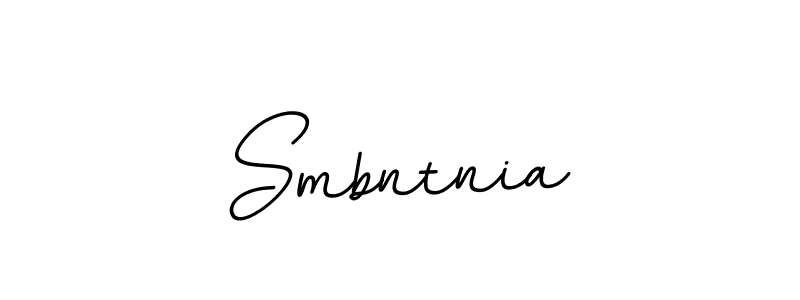 Use a signature maker to create a handwritten signature online. With this signature software, you can design (BallpointsItalic-DORy9) your own signature for name Smbntnia. Smbntnia signature style 11 images and pictures png