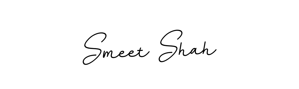 You should practise on your own different ways (BallpointsItalic-DORy9) to write your name (Smeet Shah) in signature. don't let someone else do it for you. Smeet Shah signature style 11 images and pictures png