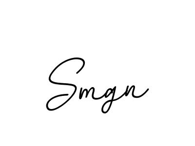 Use a signature maker to create a handwritten signature online. With this signature software, you can design (BallpointsItalic-DORy9) your own signature for name Smgn. Smgn signature style 11 images and pictures png